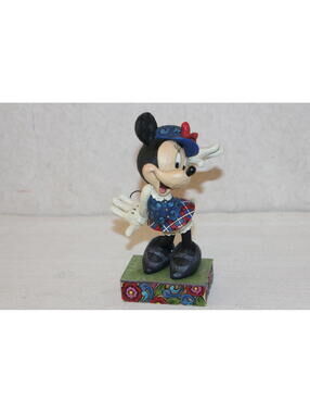 Disney Jim Shore Traditions Minnie Mouse Tour Guide Figurine Rare